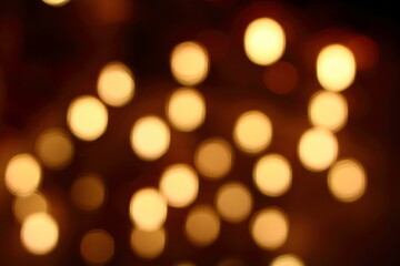 Obraz premium Defocused lights background