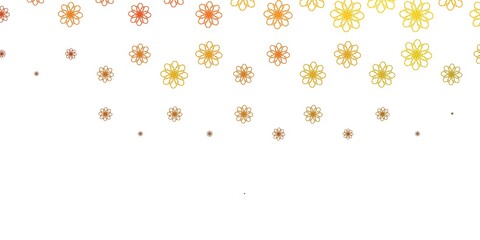 Light Green, Yellow vector pattern with lines.