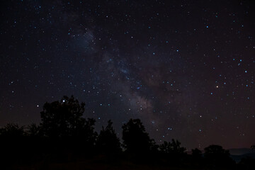 Fototapeta premium Milky way and Starts