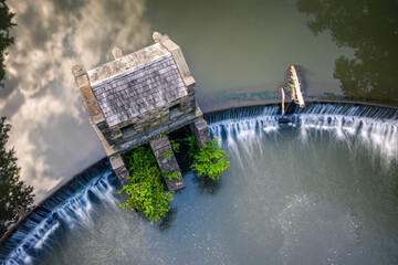 Aerial Drone of Morristown New Jersey 