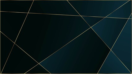 Blue Premium Triangular Pattern. Rich Silver VIP Geometric 