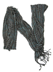 Handkerchief letters isolated on a white background