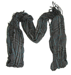 Handkerchief letters isolated on a white background