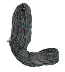 Handkerchief letters isolated on a white background