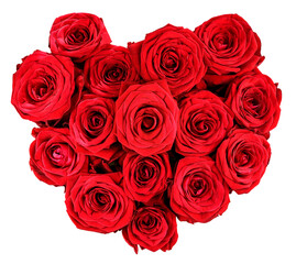 bouquet of red roses