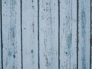 Old light blue weathered wood planks. Abstract background