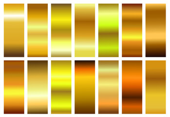 Set of golden gradients