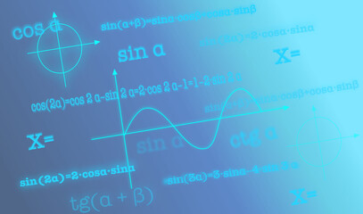 graphical abstraction of trigonometry, mathematical background