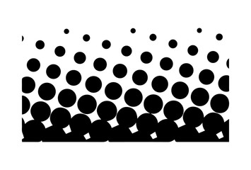 Abstract gradient Halftone pattern collection