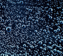 Abstraction of small bubbles in water