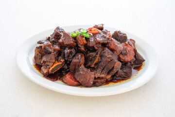 Braised Short Ribs - Korean Food Galbi jjim