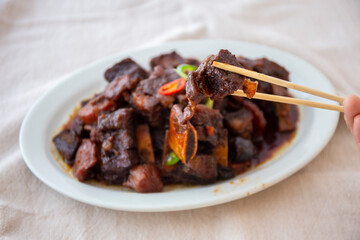 Braised Short Ribs - Korean Food Galbi jjim