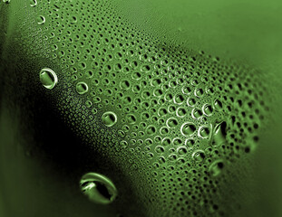 Abstraction of small bubbles in water