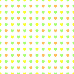  little hearts seamless repeat pattern