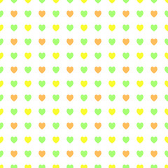  little hearts seamless repeat pattern