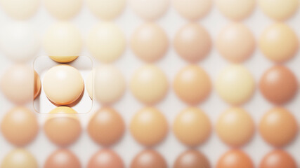  Natural correction concealer palette