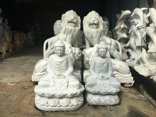 Vietnam, Asia. Buddha statue