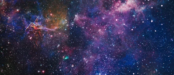 Fotobehang Tienerkamer Hoge kwaliteit ruimte achtergrond. explosie supernova. Heldere Sternevel. Verre melkweg. Abstracte afbeelding. Elementen van deze afbeelding geleverd door NASA.