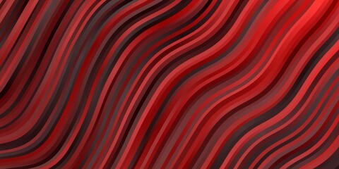 Dark Red vector background with bows. Illustration in abstract style with gradient curved.  Smart design for your promotions.