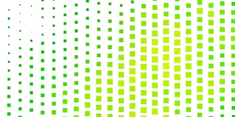 Light Green, Yellow vector background in polygonal style. Modern design with rectangles in abstract style. Design for your business promotion.