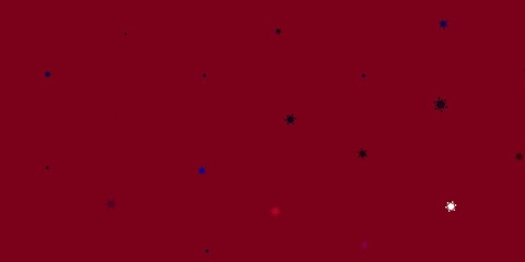 Light purple, pink vector template with flu signs.