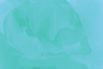 Green blue abstract background, gradient fabric background