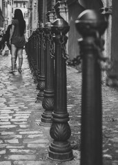 Naklejka premium European streets
