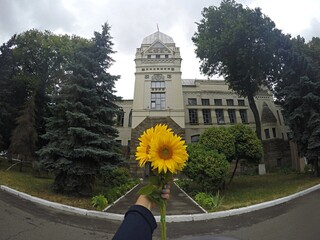 Ukraine, Chernihiv. Street photography view