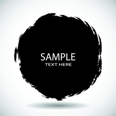 Grunge post Stamps Collection, Circles. Banners, Insignias , Logos, Icons, Labels and Badges Set . vector distress textures.blank shapes.