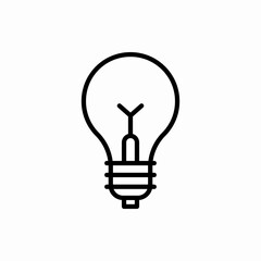 Outline lamp icon.Lamp vector illustration. Symbol for web and mobile