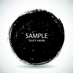 Grunge post Stamps Collection, Circles. Banners, Insignias , Logos, Icons, Labels and Badges Set . vector distress textures.blank shapes.