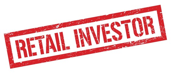 RETAIL INVESTOR red grungy rectangle stamp.