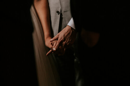 holding handy while praying