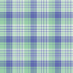 Seamless pattern in simple discreet violet and mint green colors for plaid, fabric, textile, clothes, tablecloth and other things. Vector image.