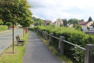 street in the city