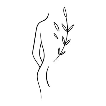 recommend clip art: Line art woman. Self love and care concept. Continuous line drawing, fashion, beauty care minimalist vector, girl pretty face illustration. Perfect for t-shirt print.