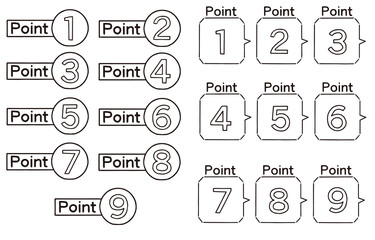 ポイント　モノクロ　まとめ