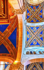 The domes in medieval Cathedral of Lucca, Italy