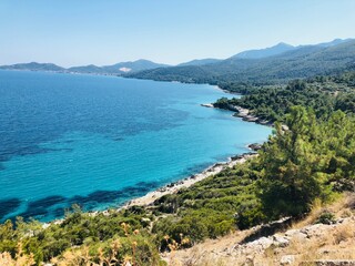 Fototapeta na wymiar Aegean Sea - Thassos Island
