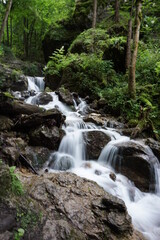 Fototapeta na wymiar Neverending waterfall
