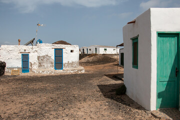 rocky paradise beach on Isla de Lobo, Canary Islands