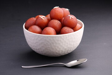 Gulab Jamun an Indian dessert