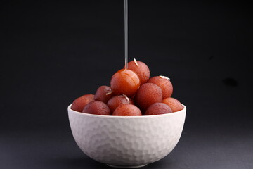 Gulab Jamun an Indian dessert