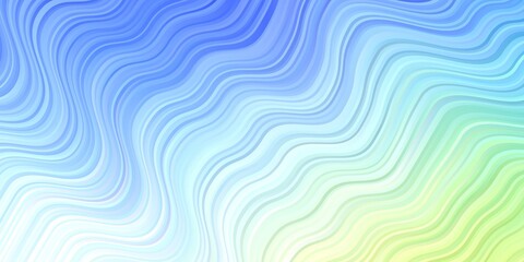 Light Multicolor vector pattern with wry lines.