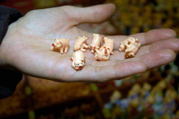 pig as a good luck charm