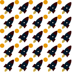 rocket pattern, butterflies, flowers, vector, illustration, illustrator, dishes, bedding, towels, wallpaper, wallpaper, cup, plate, tablecloth