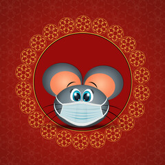 Chinese new year 2020, at the time of the Coronavirus