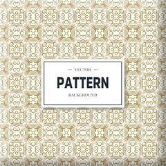 Seamless vector pattern. Background pattern in geometric ornamental style.