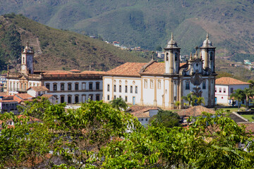 Fototapeta na wymiar Centro Histórico de Ouro Preto