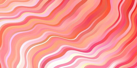 Light Pink vector texture with wry lines.